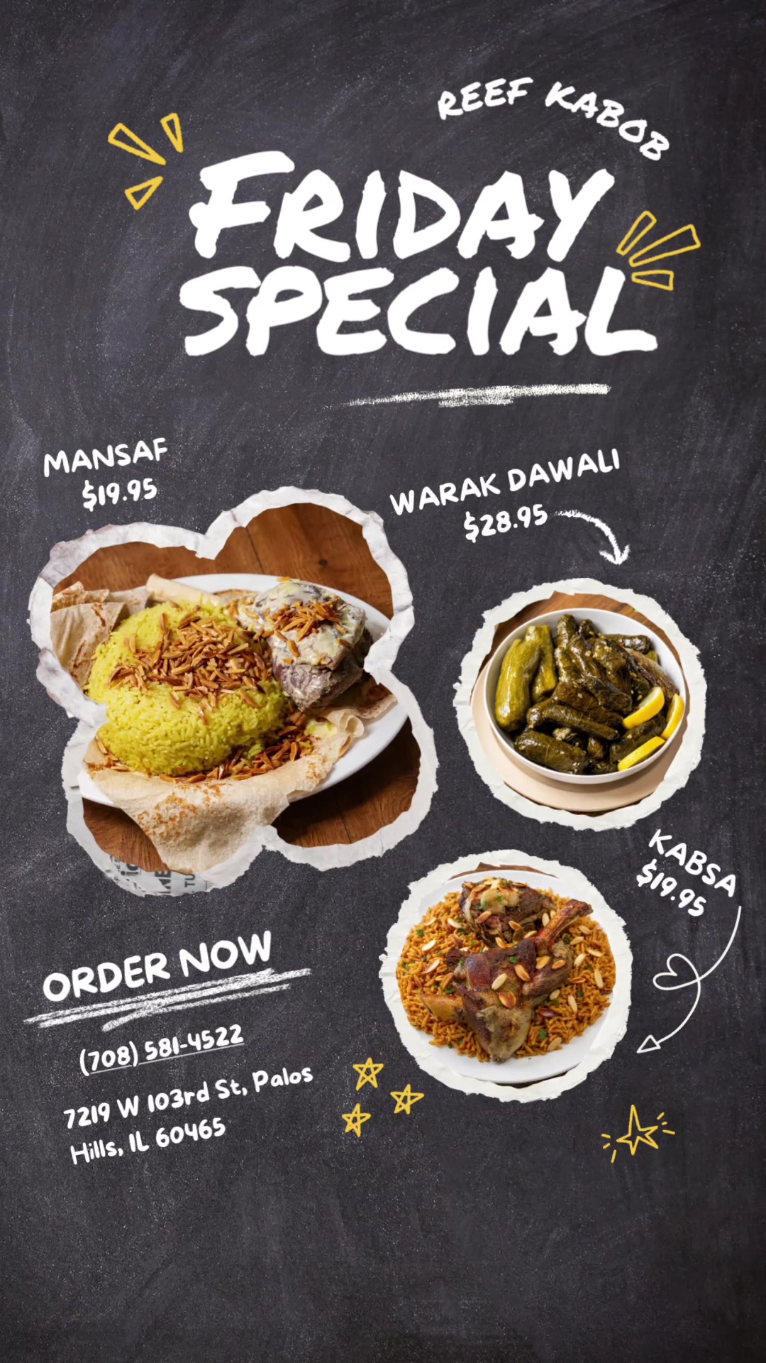 @REEF KABOB HALAL MEAT