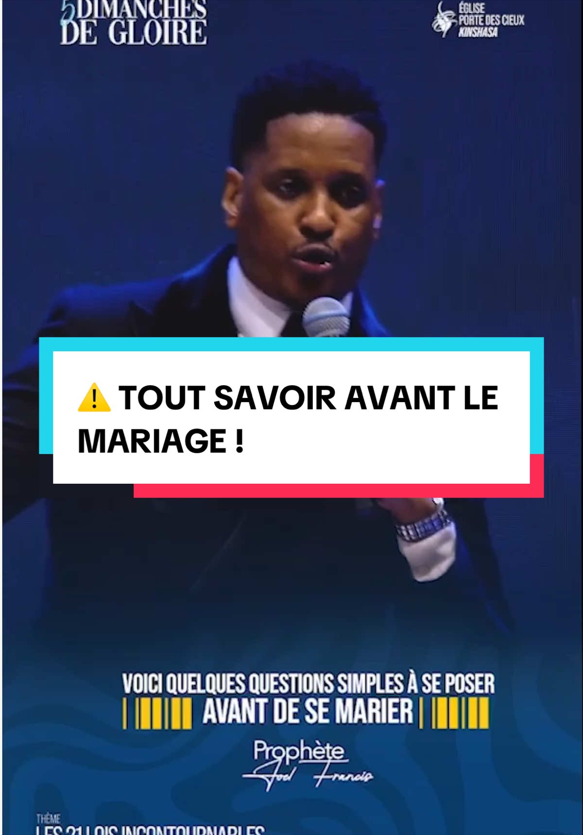 @Prophète Joël Francis Tatu