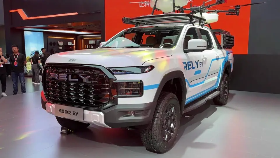 Rely Auto All New 2026 Chery Rely R08 EV Pickup | China Auto Show (@chinesecarsshow_)