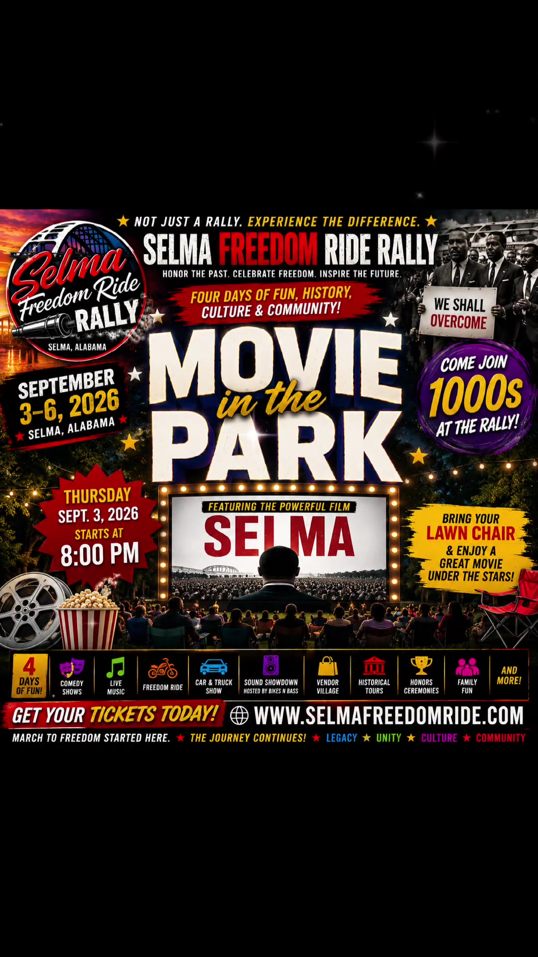 @Selma Freedom Ride Rally 2026