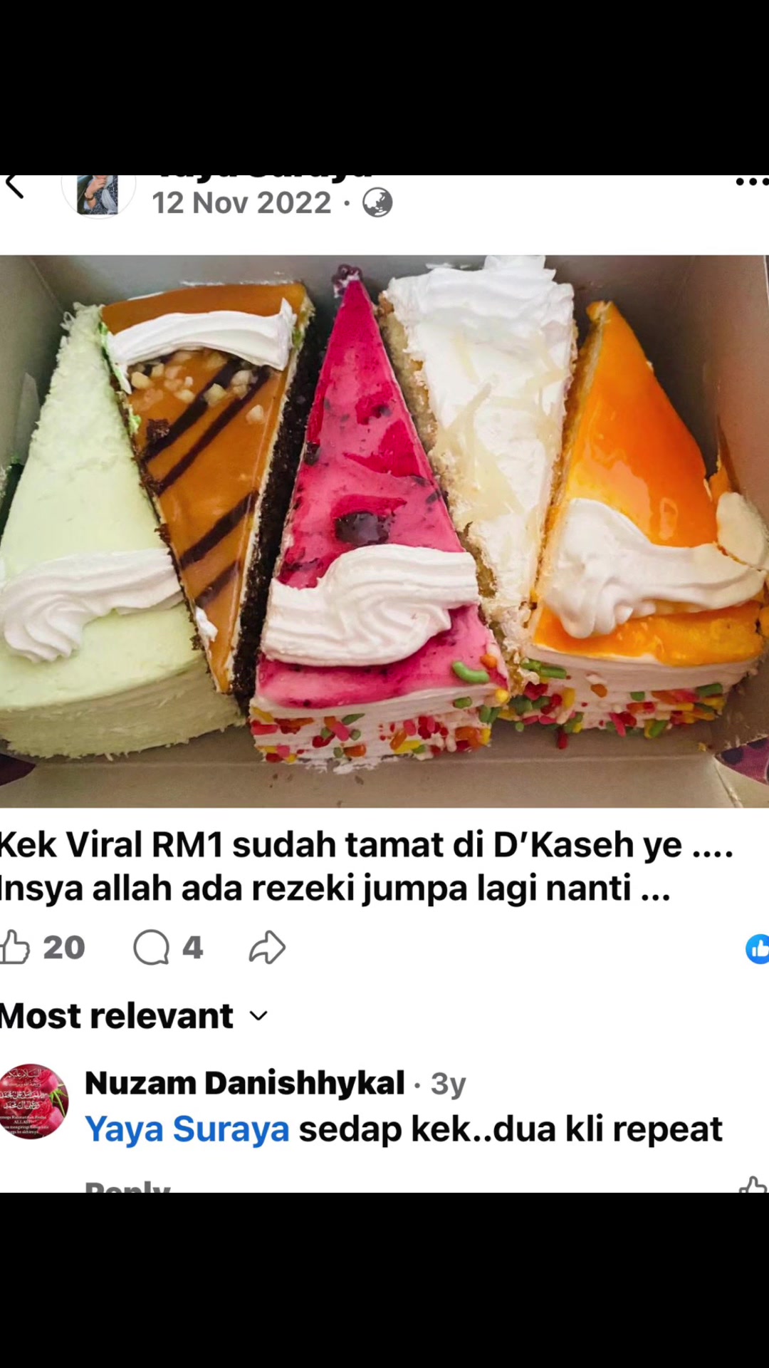 @D KASEH CAKE