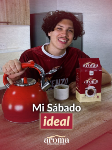 @Caf&eacute; Aroma El Salvador