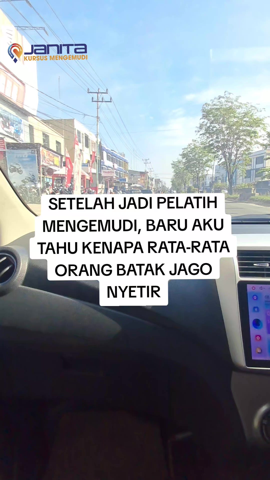 @JANITA KURSUS MENGEMUDI DURI