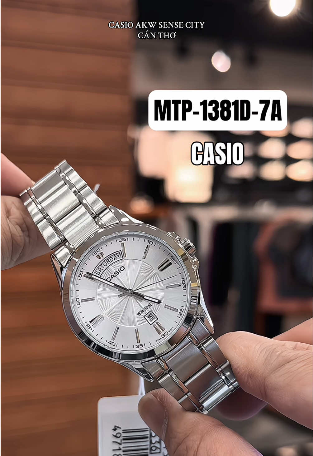 @Casio Anh Khu&ecirc; Sense City CT