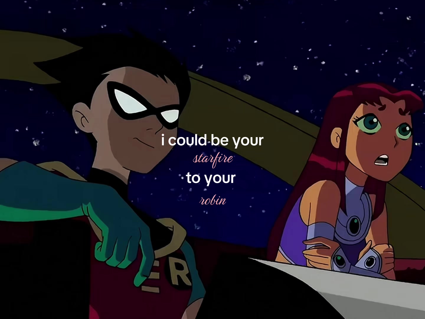 @robin x starfire