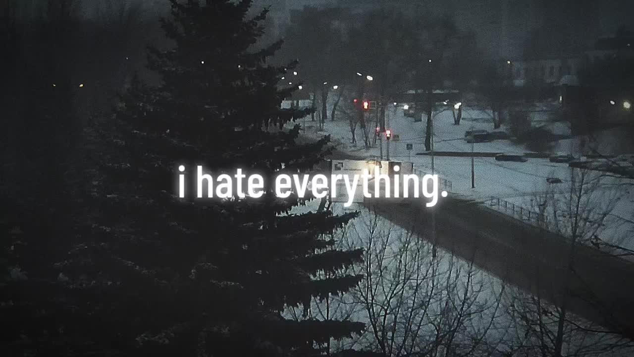@draining sad