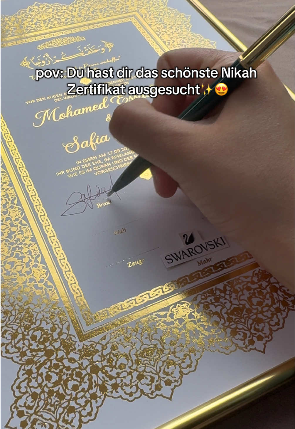 @Nikah Zertifikat | by Mawadda