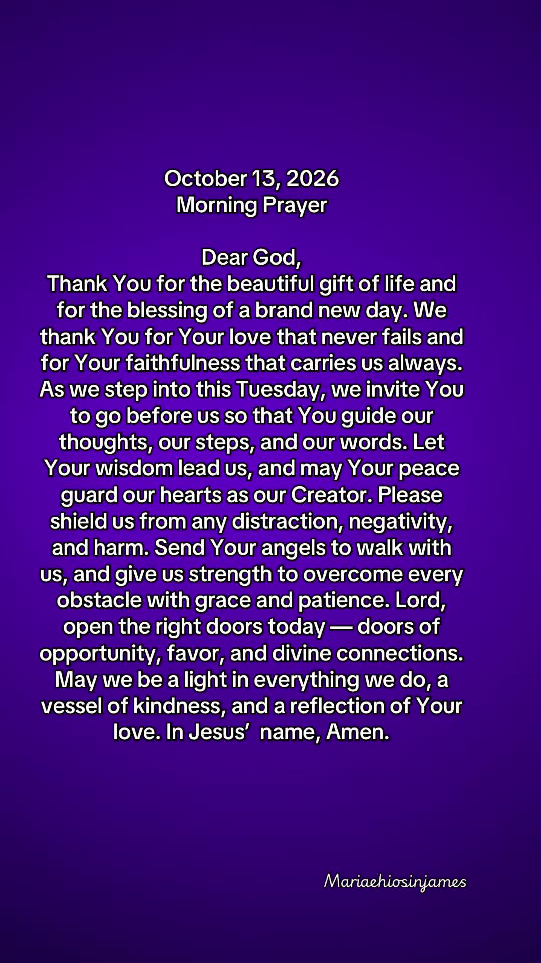 @Maria Ehiosin James Osaigbokan