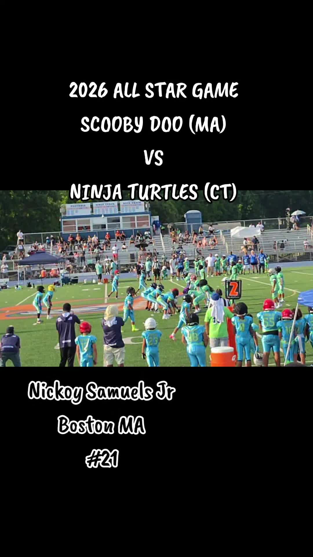 @Nickoy Samuels Jr. Football