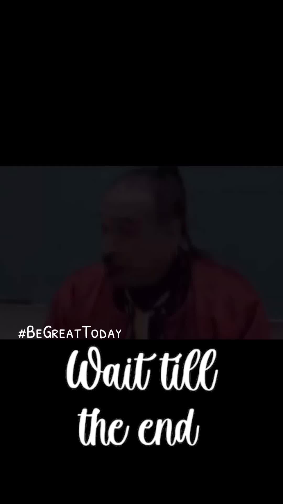 @Mrbegreattoday