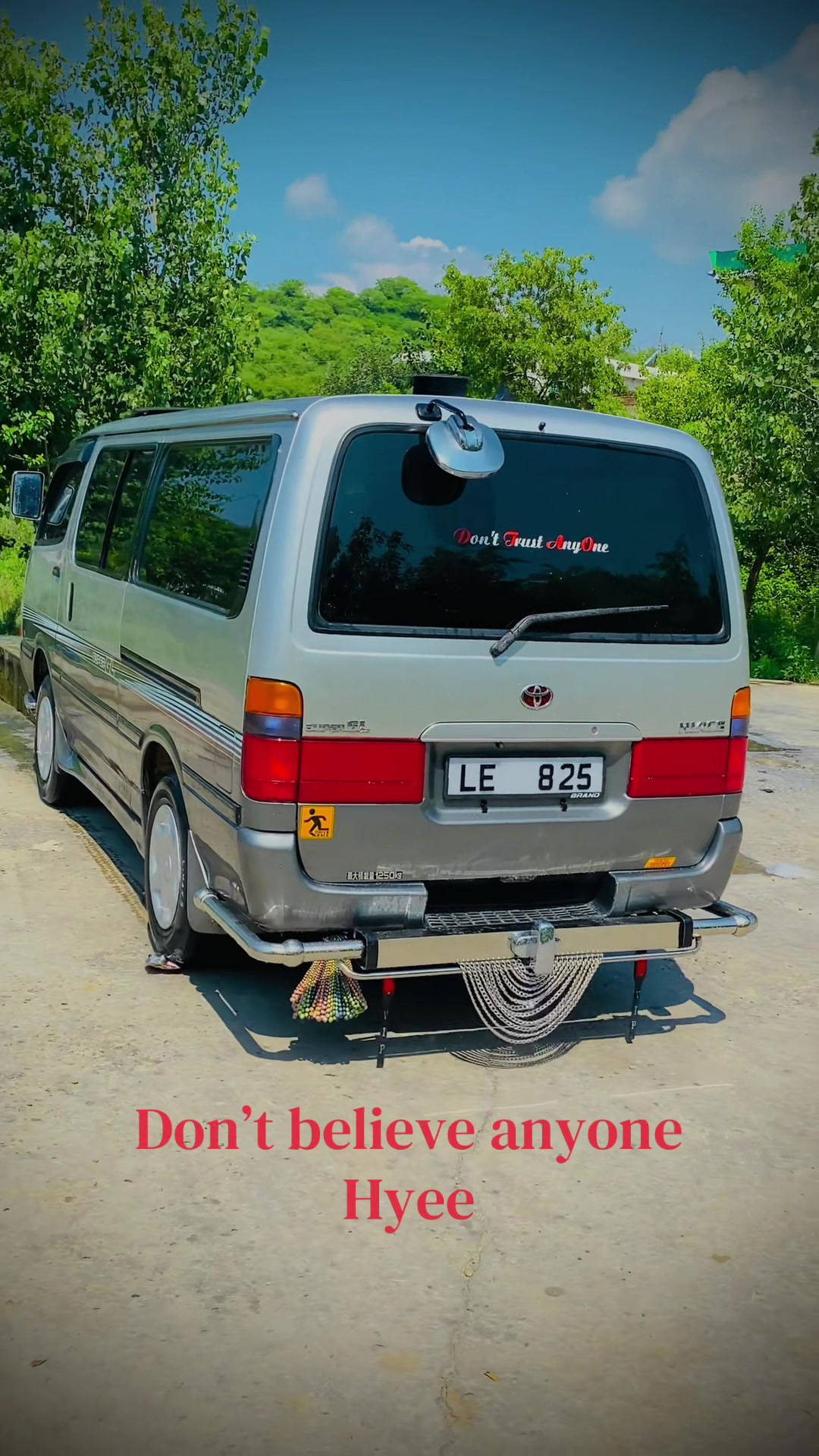 @Don&rsquo;t trust anyone.