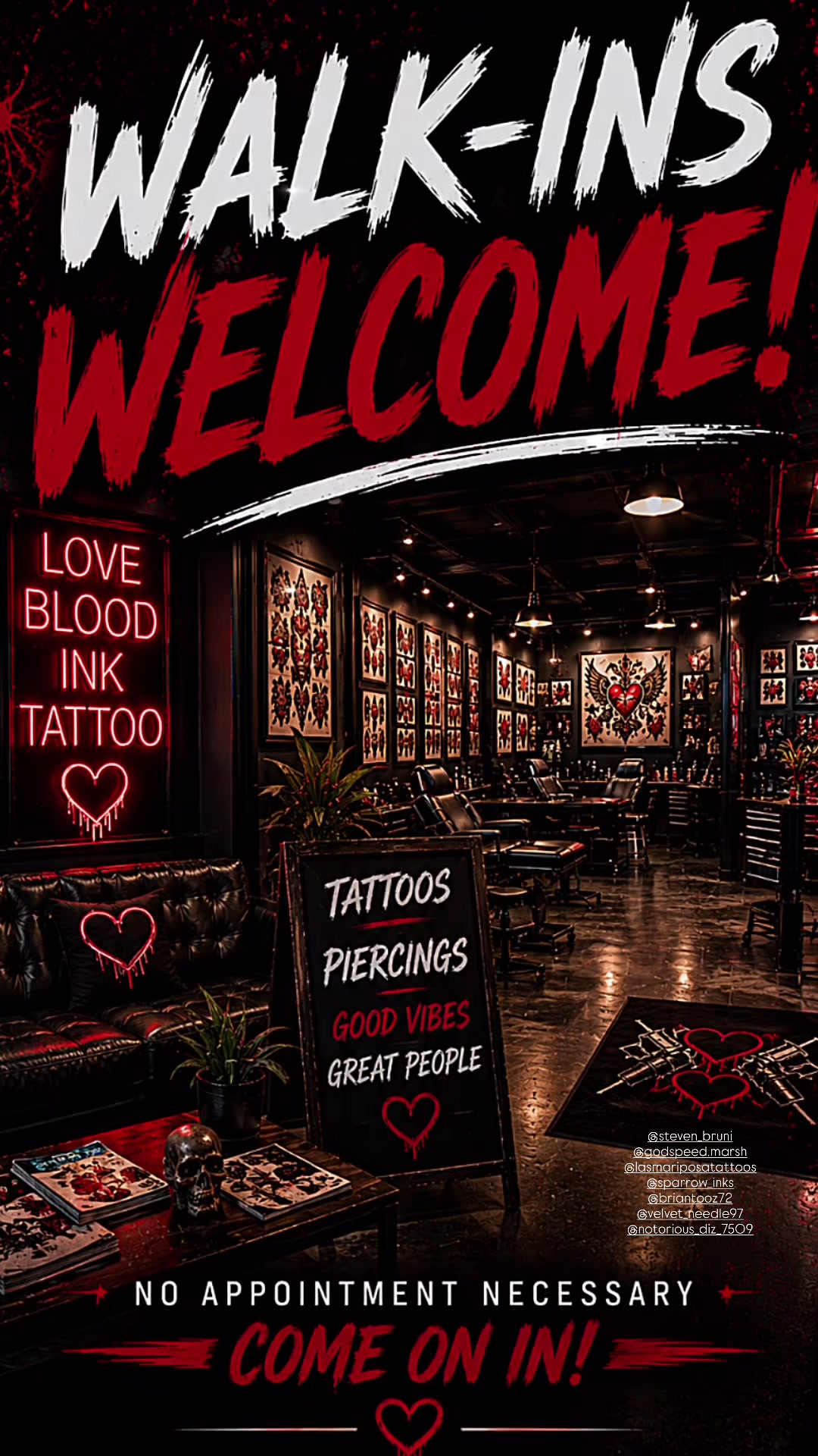 @Love Blood Ink Custom Tattoos