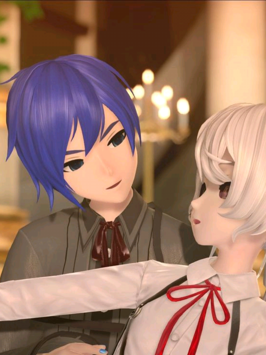 @Emurui making out backstage