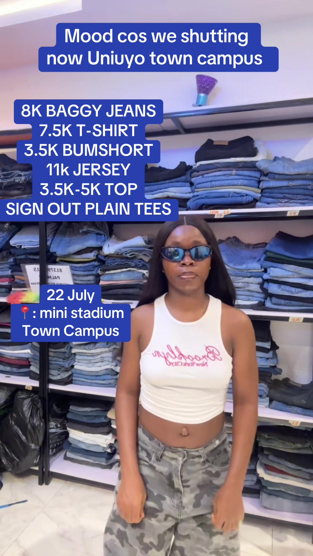 @UYO BAGGY JEANS & TEES VENDOR