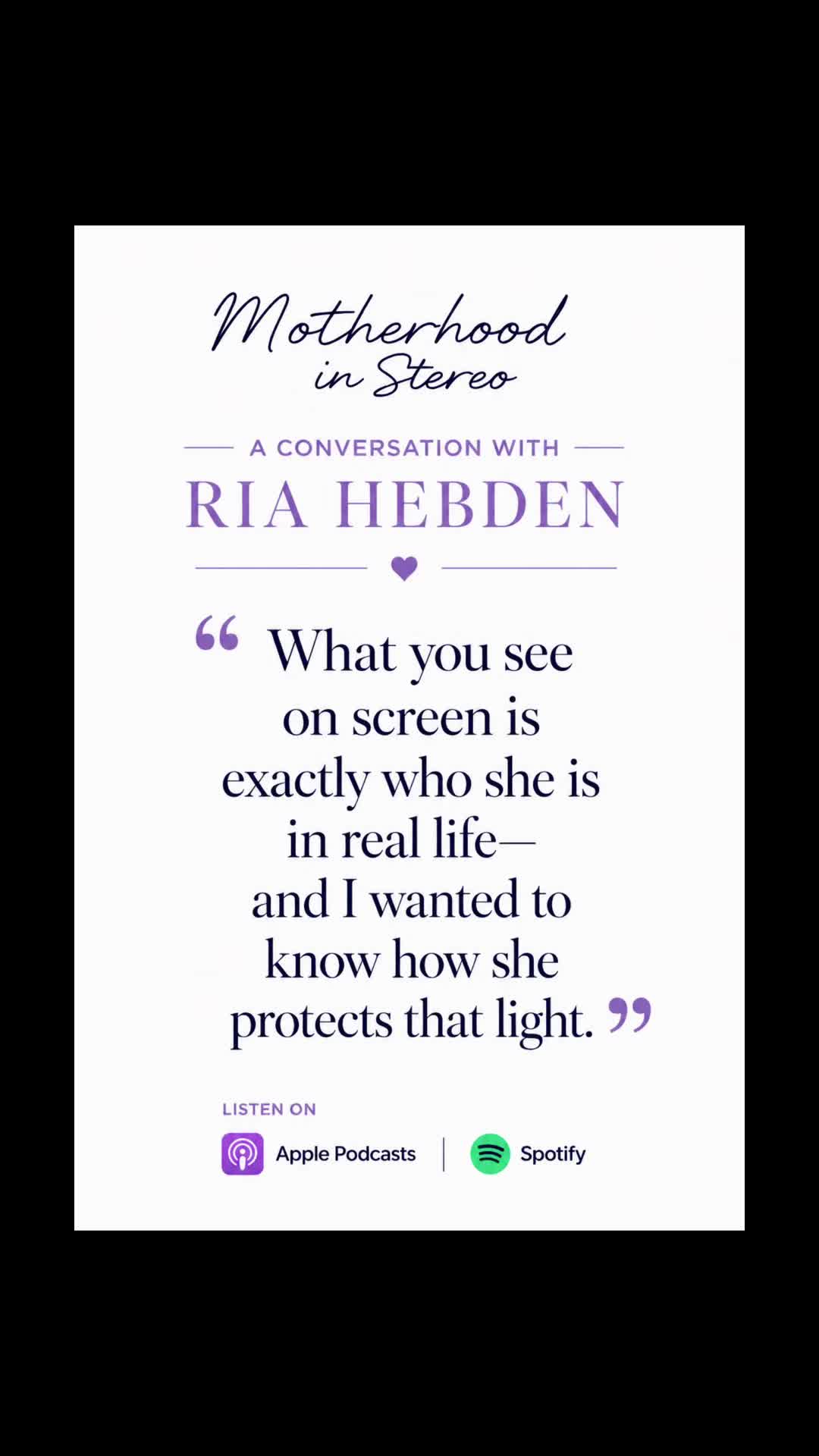 @Motherhood in Stereo