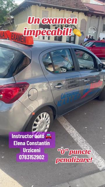@Instructor Auto Elena Urziceni