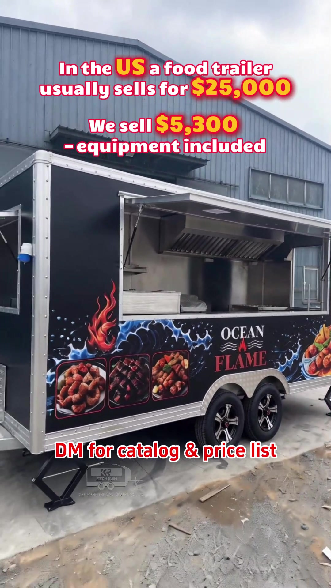 @Zzknown food trailer