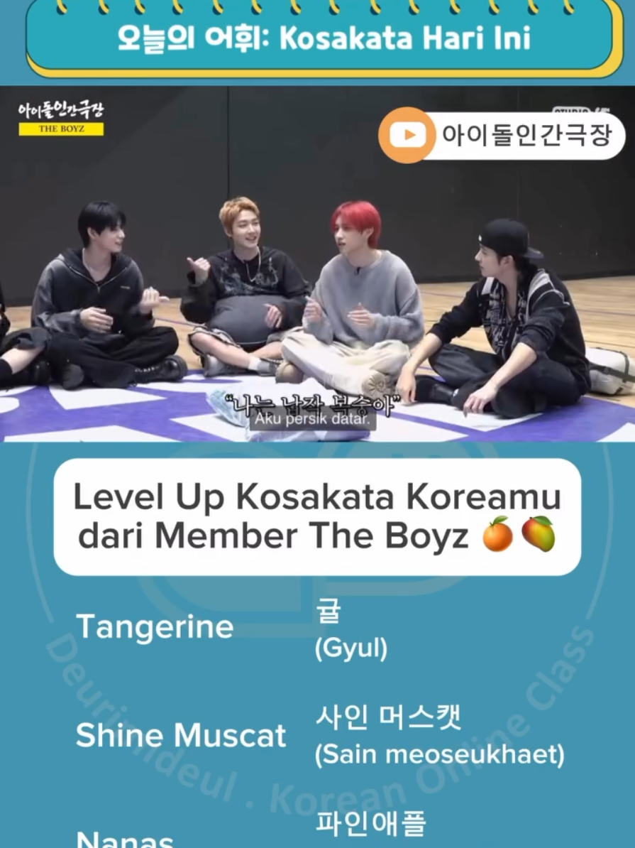 @Les Bahasa Korea deu_rimideul