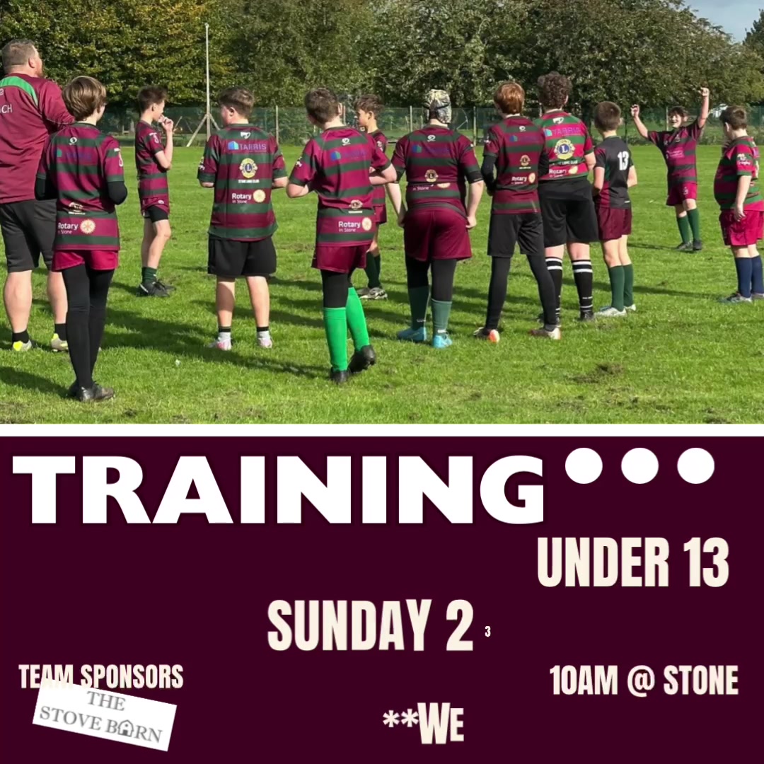 @Stone Rugby Club Mini & Junior