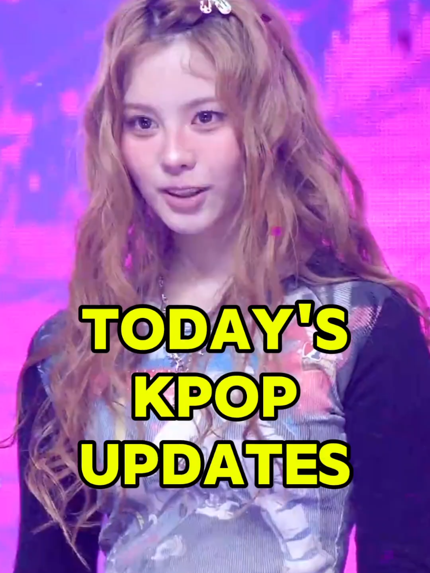 @Today's Kpop Updates ✨️