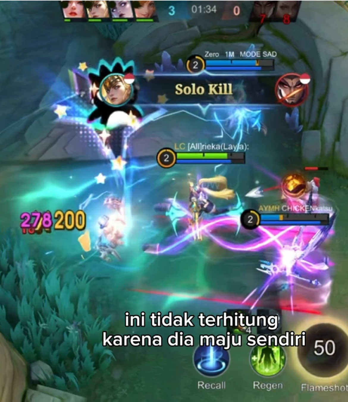 @rieka berotak senku