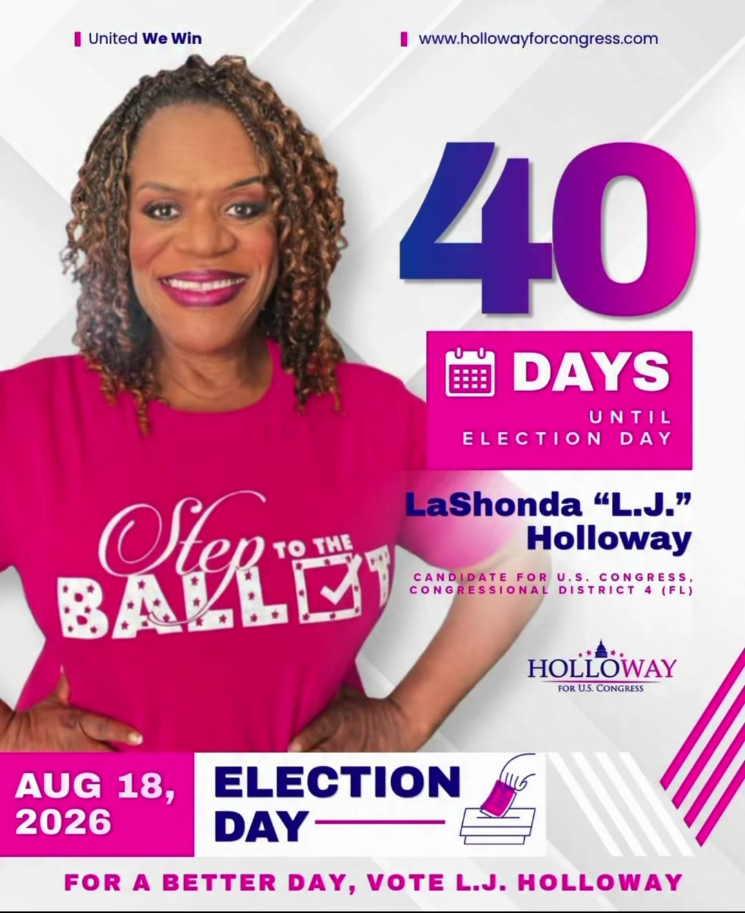 @LjHollowayforCongress