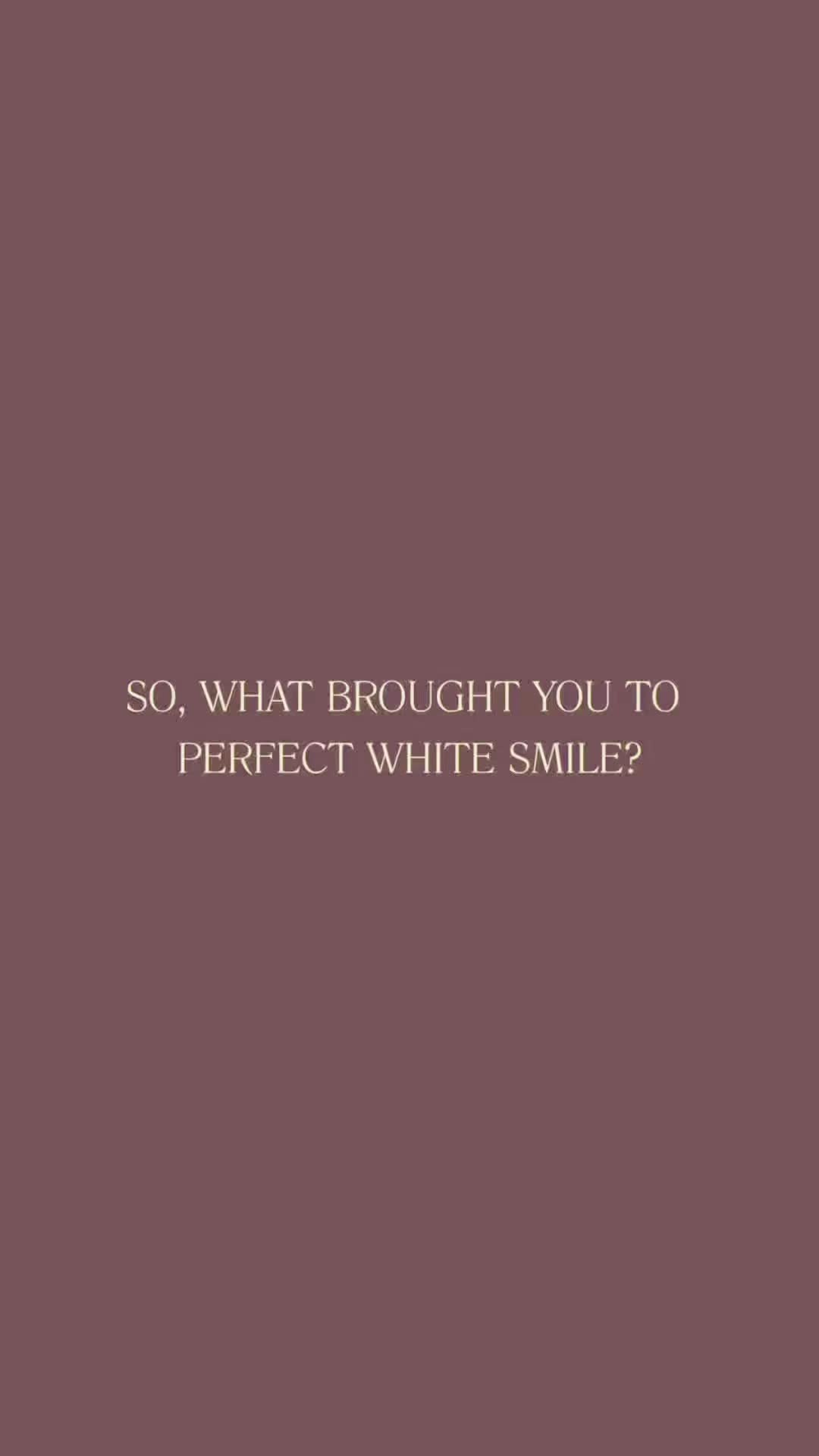 @Perfect White Smile/ Dr. Frey