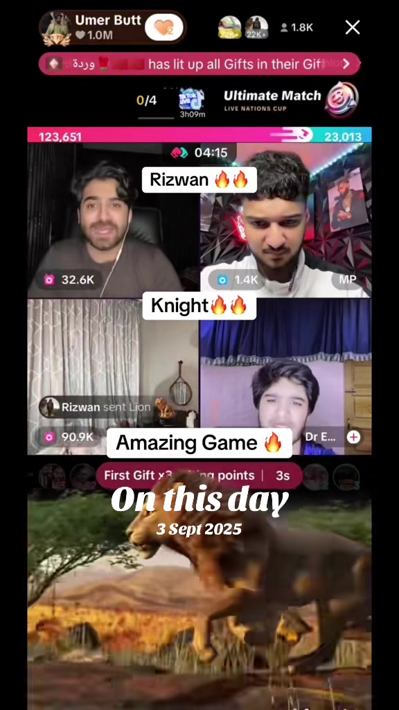 @Tiktok Live Matches