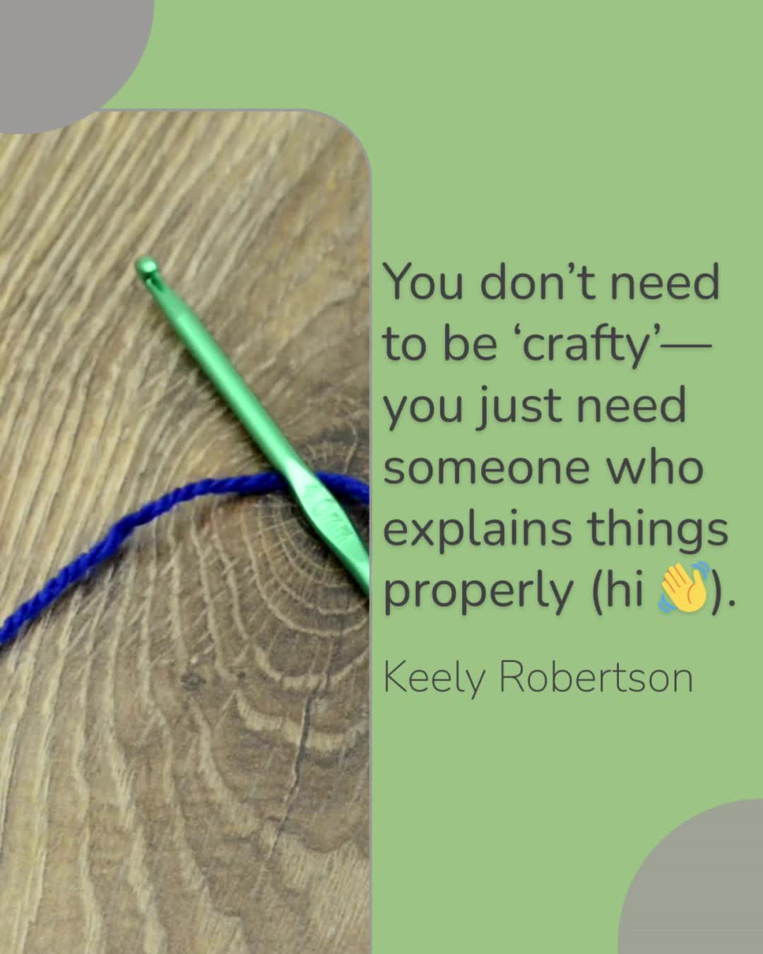 @Keely Robertson | Crochet 🧶