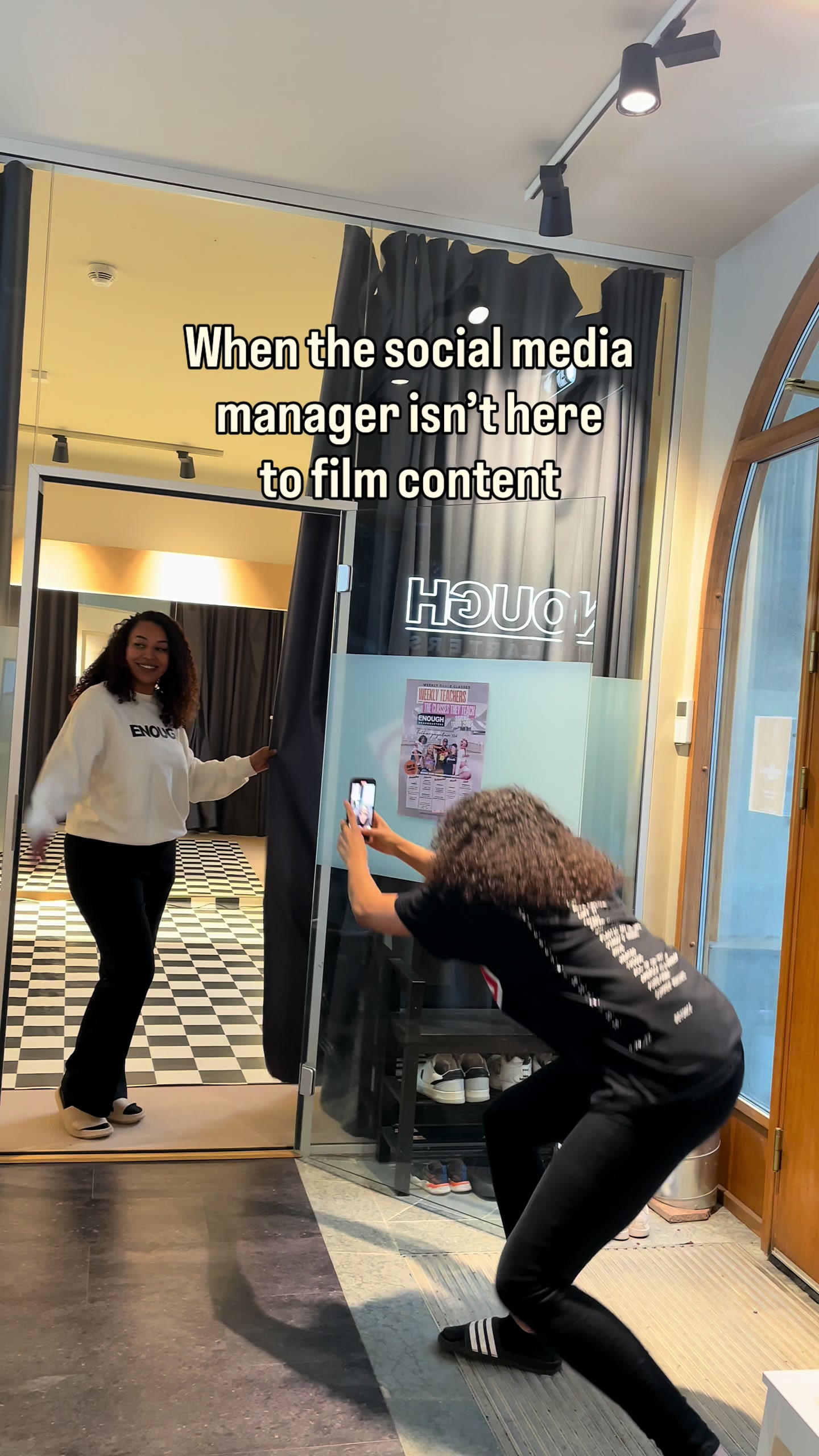 @Enough Headquarters