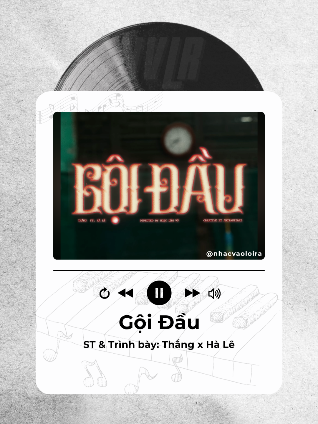 @NHẠC V&Agrave;O LỜI RA