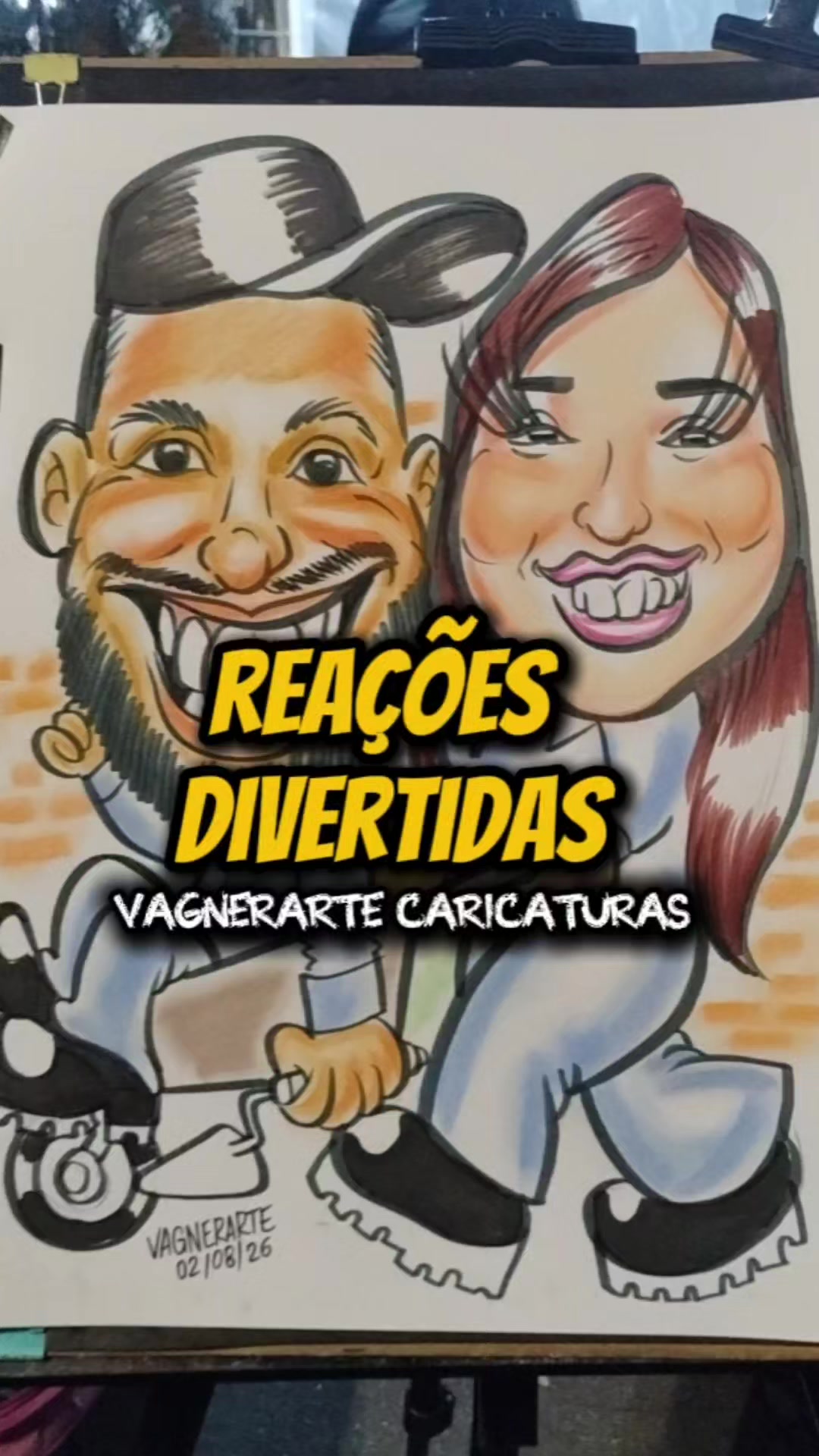 @Vagnerarte Caricaturas