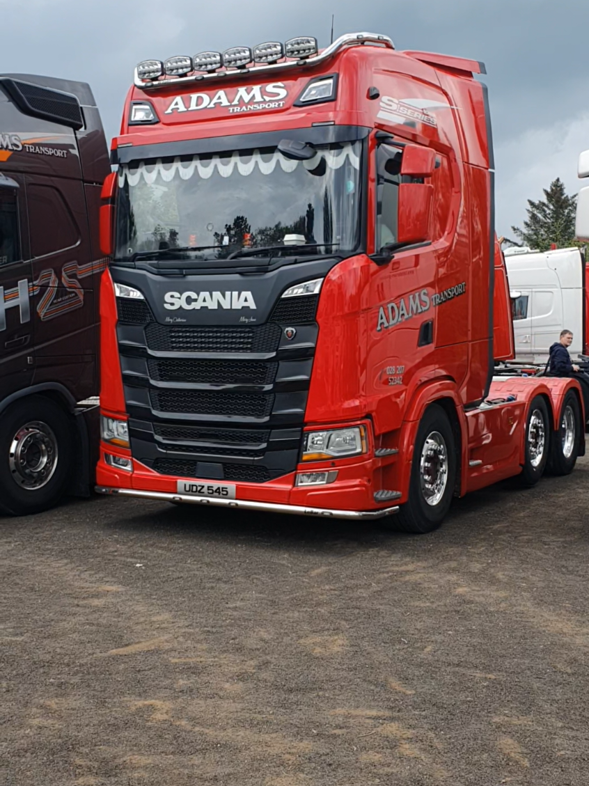 @Trucking in Northern Ireland.