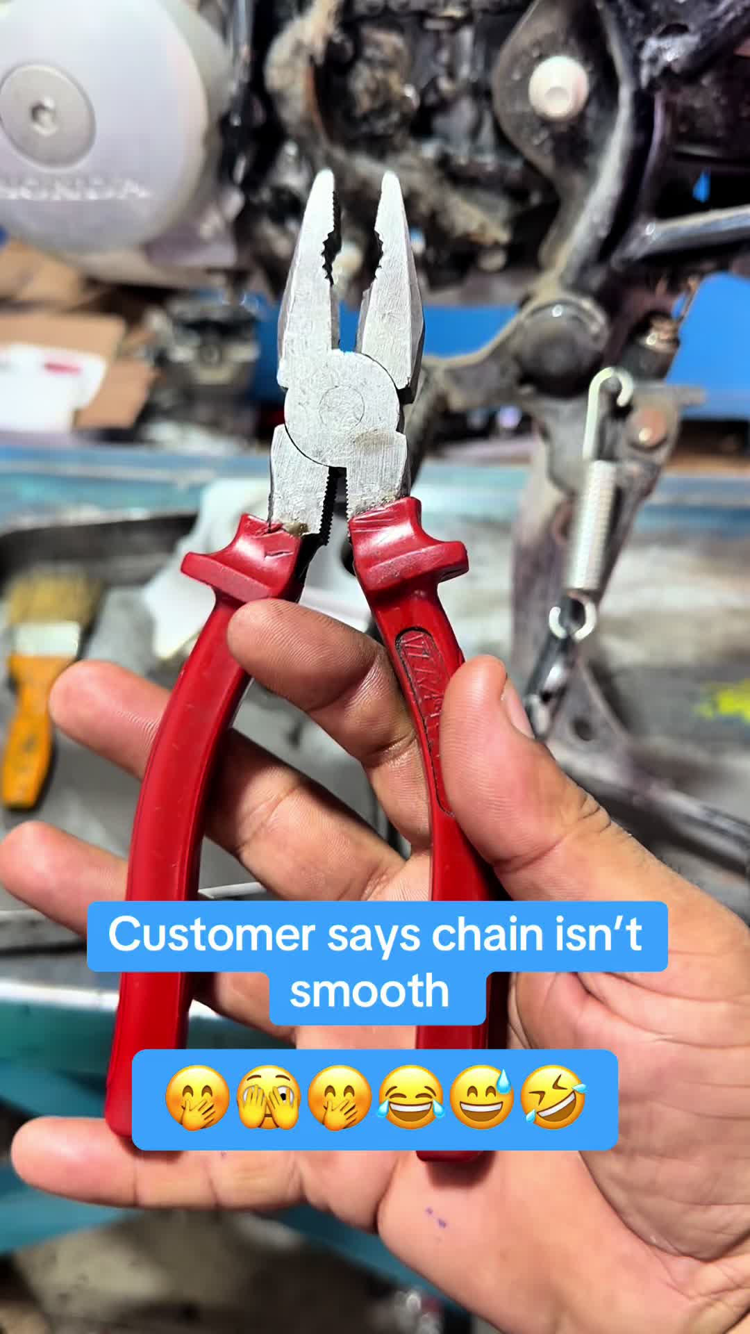 @Honda workshop officials
