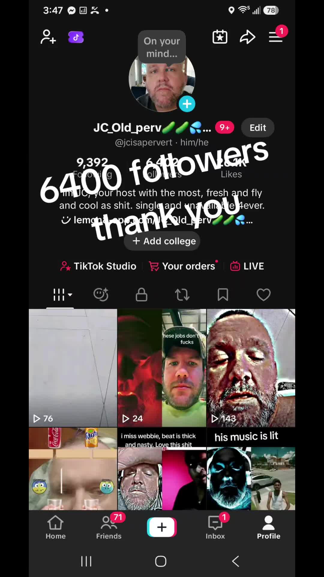 @JC_Old_perv🥒🥒💦💦💯💯💯