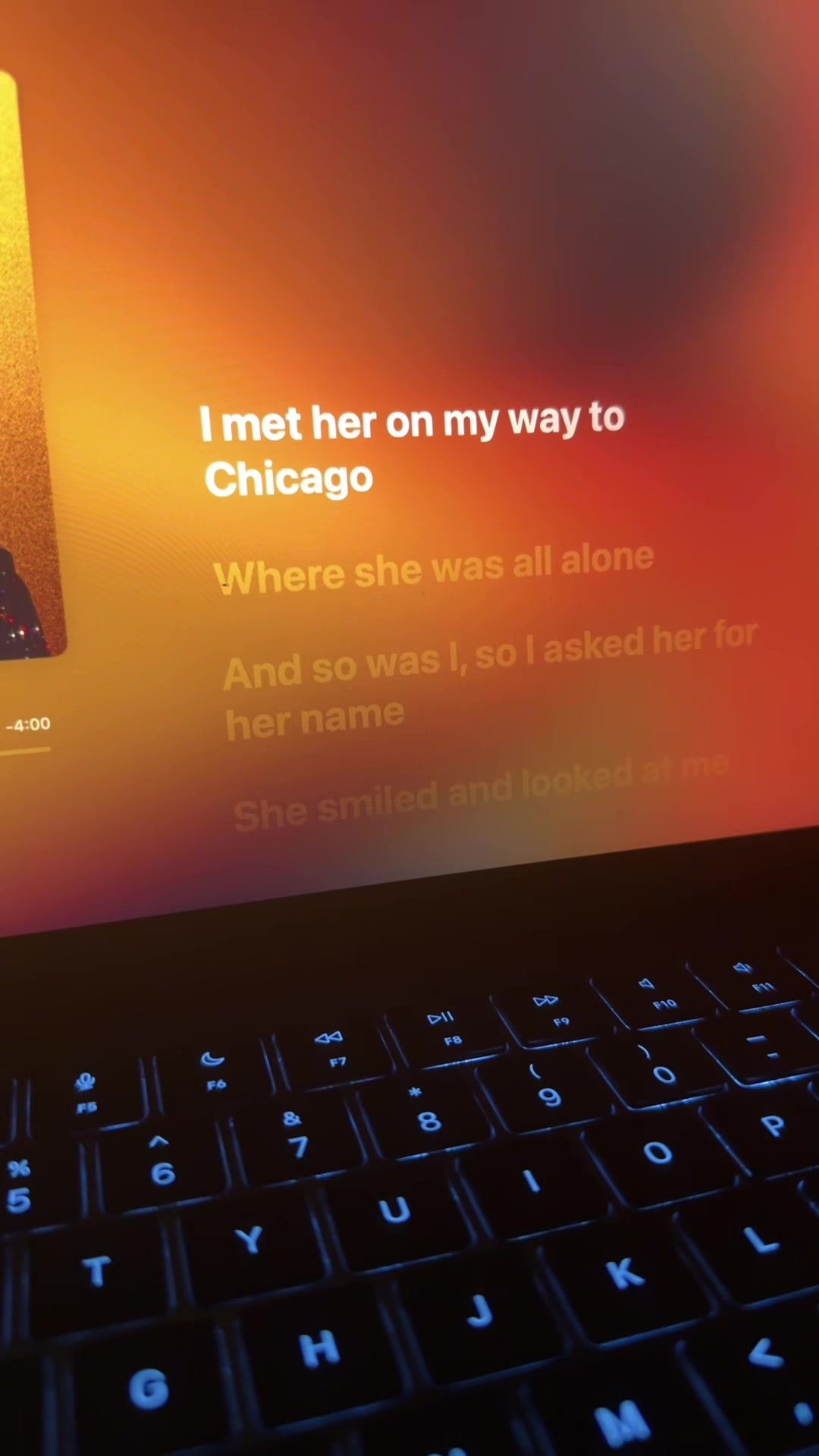 @Song lyrics
