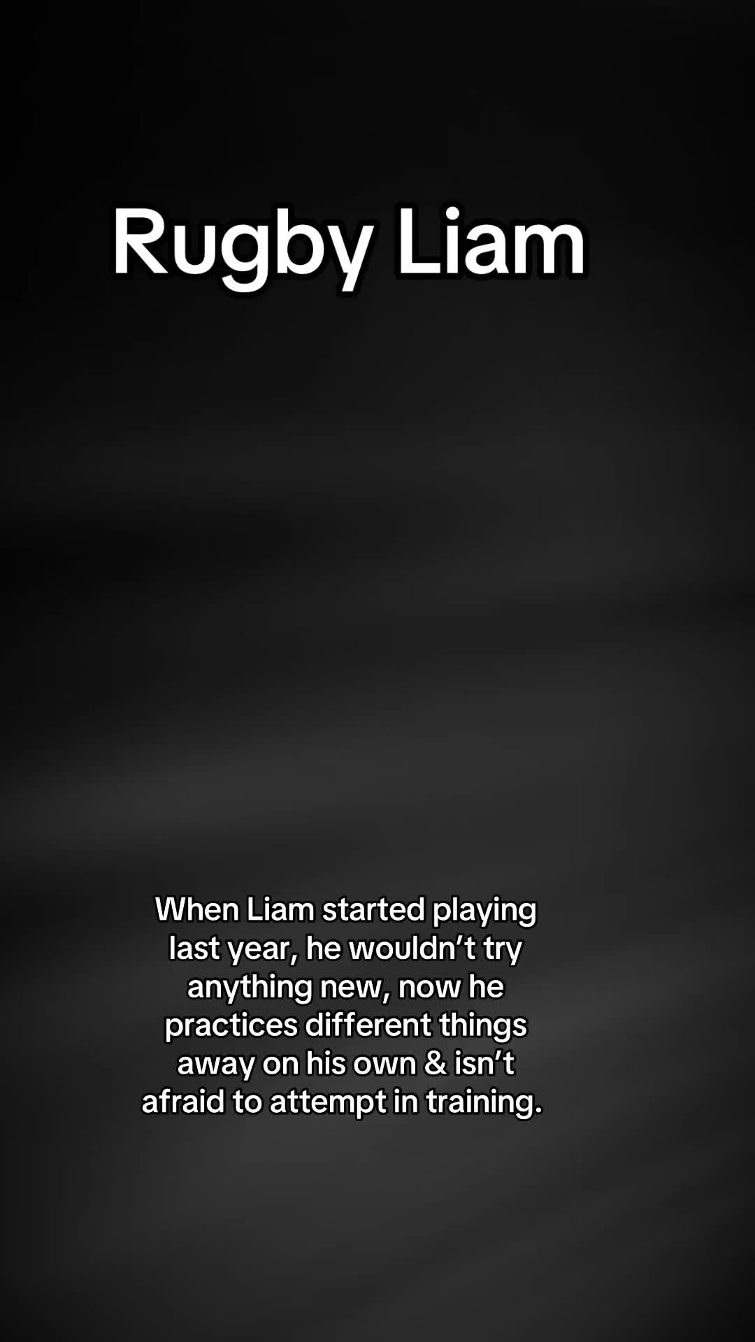 @Rugby Liam