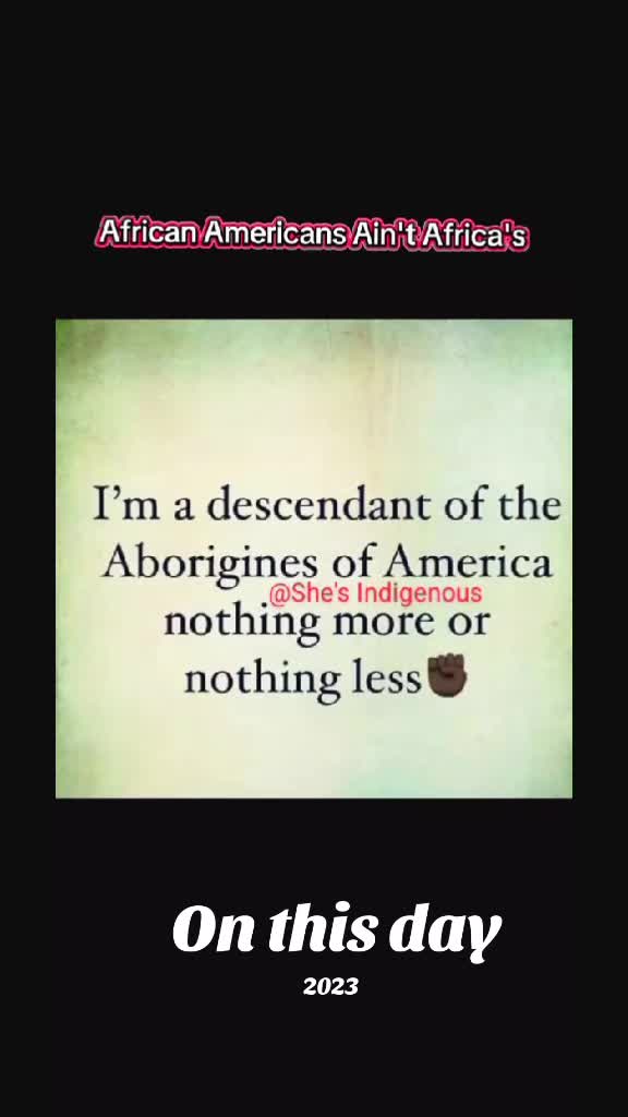 @She's Indigenous❌️