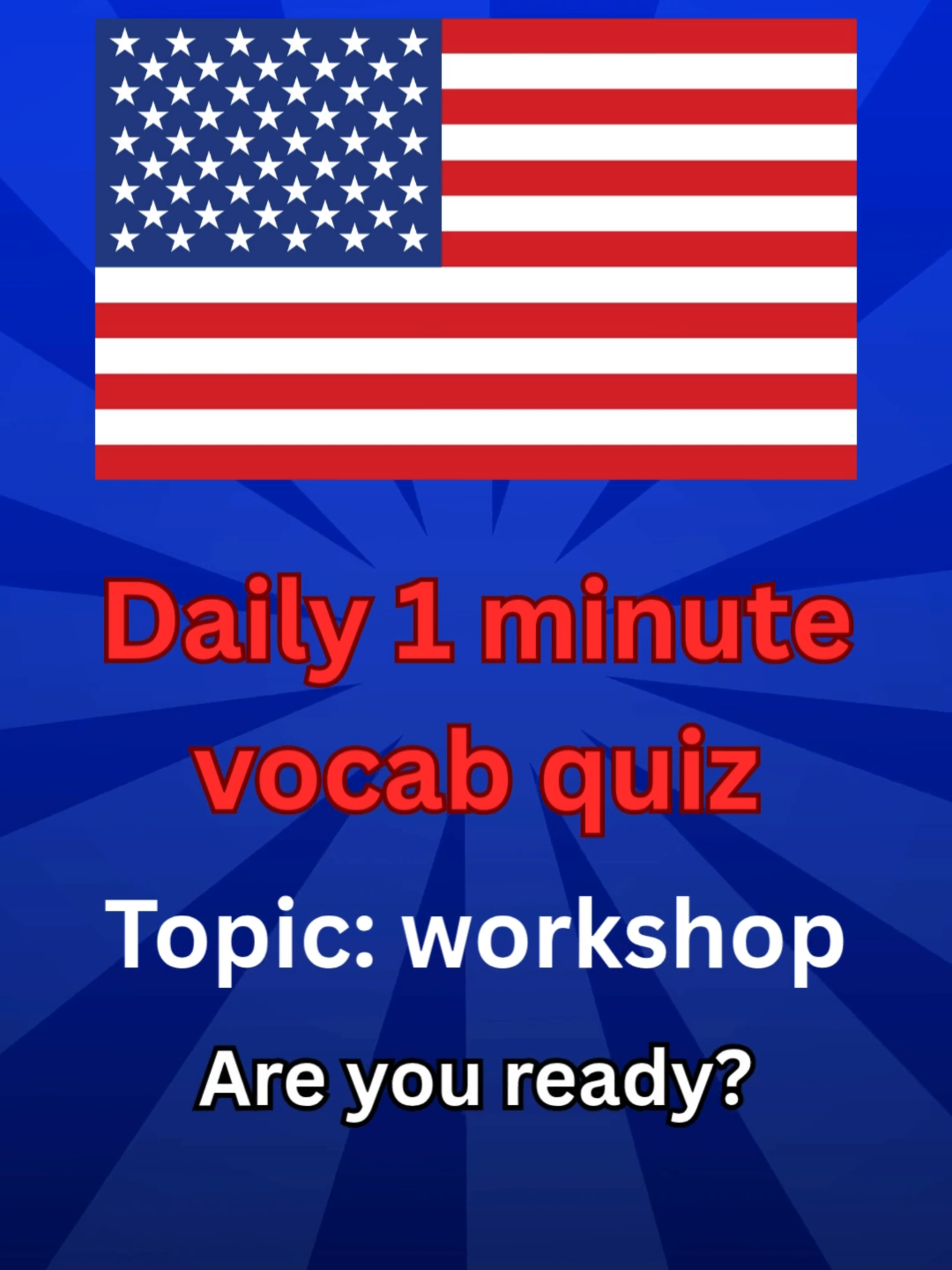 @Daily vocab quiz