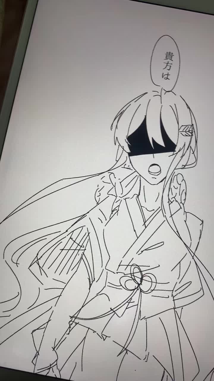 @気まぐれな絵描きK🗝️🖤