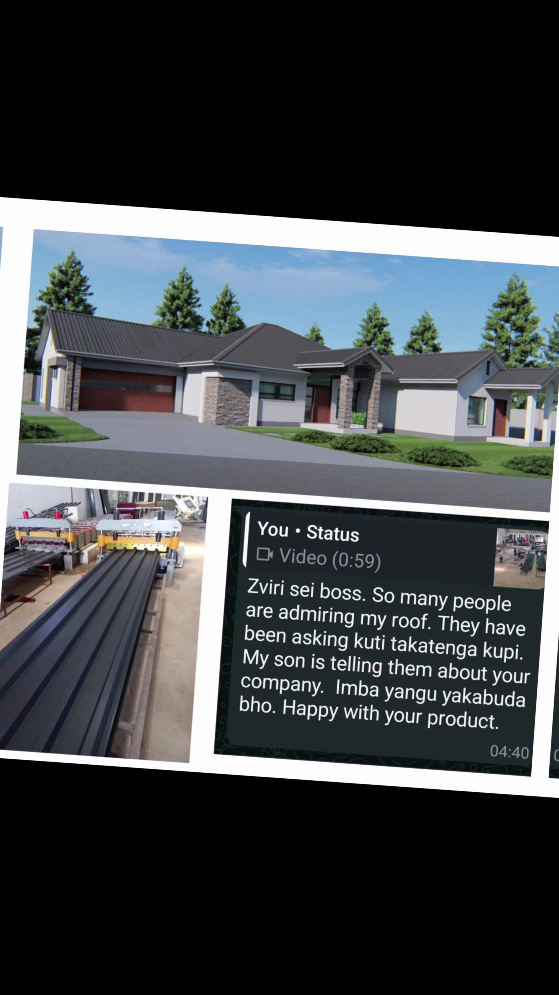 @chromadek IBR Roofing sheets