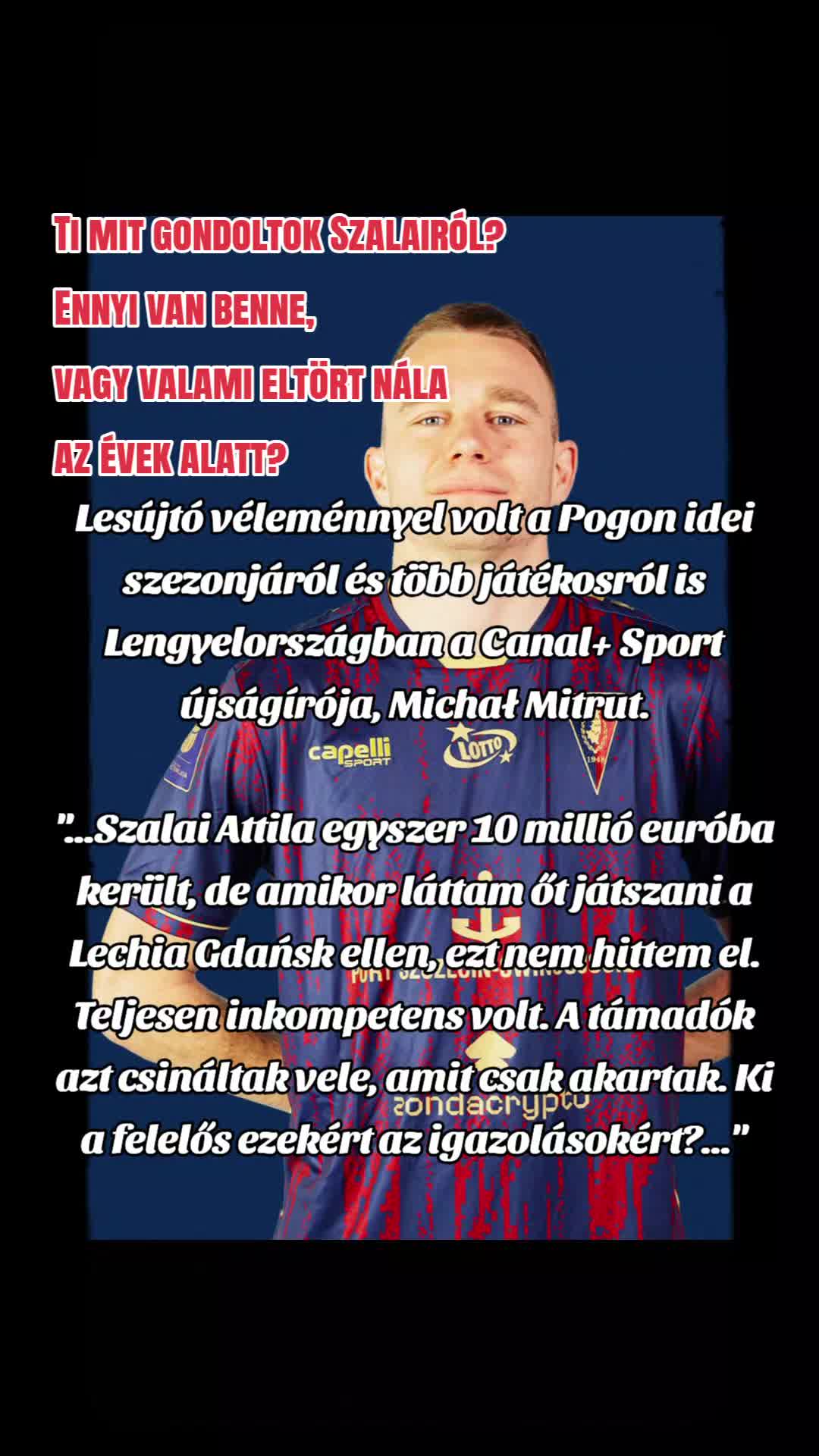 @Nem a p&aacute;ly&aacute;n dőlt el