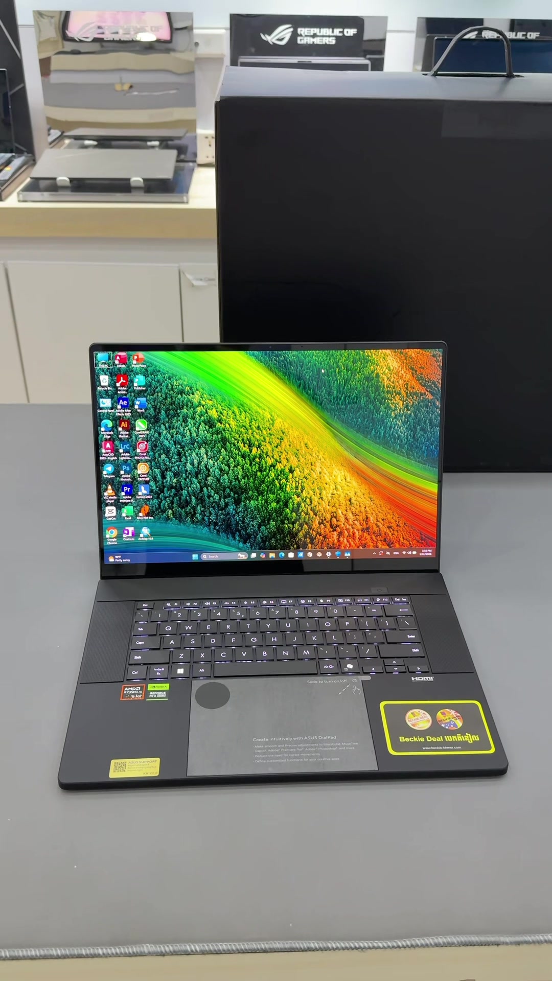 @Beckie Deal Computer បេកគីឌៀល