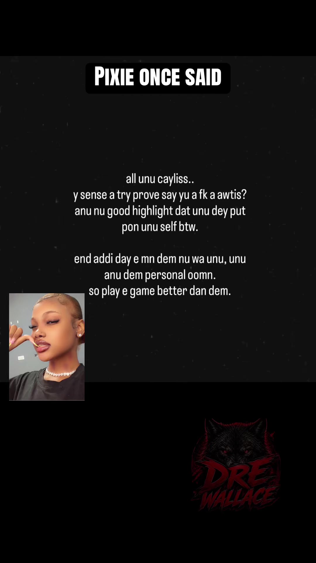 @👿💜💚Dre Wallace💚💜👿