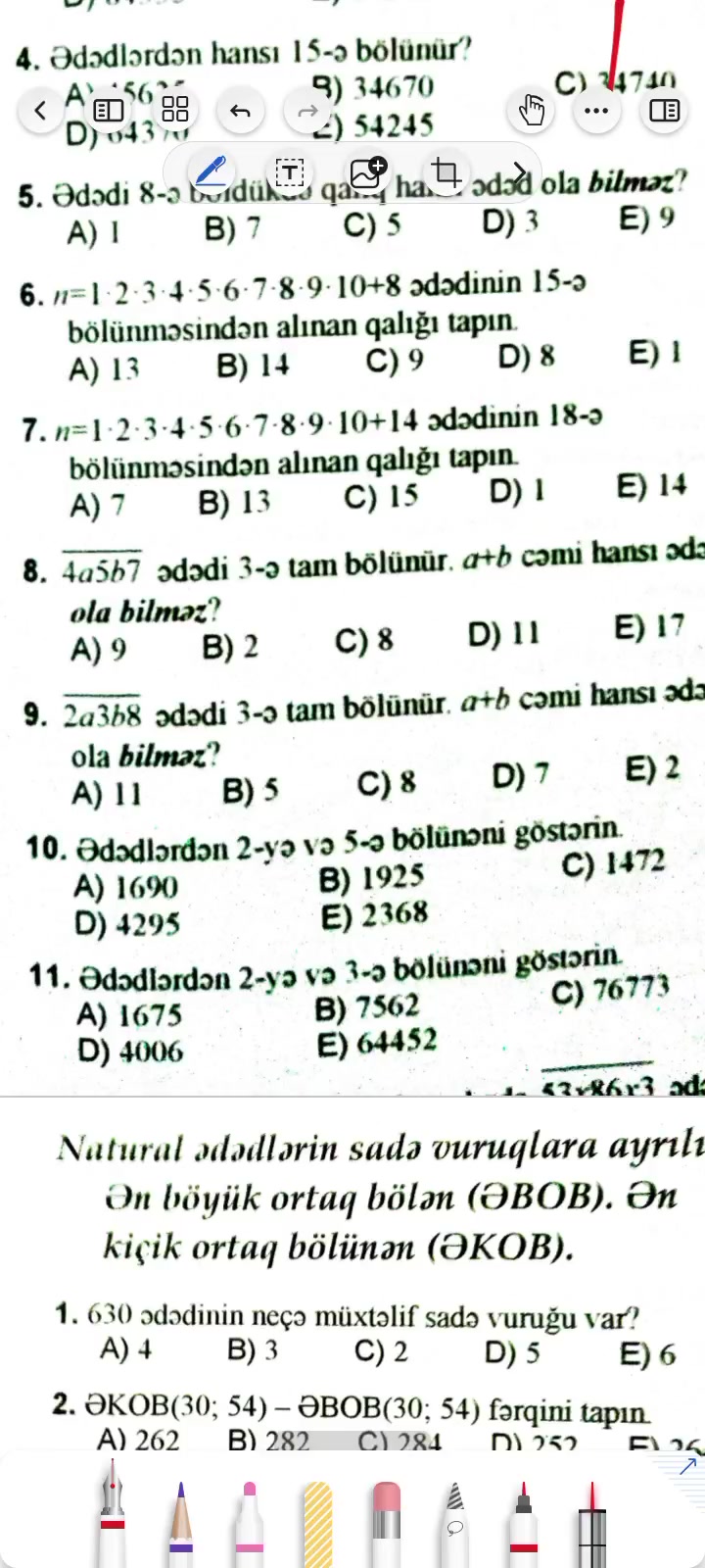 @Riyaziyyat hazırlığı👩🏫