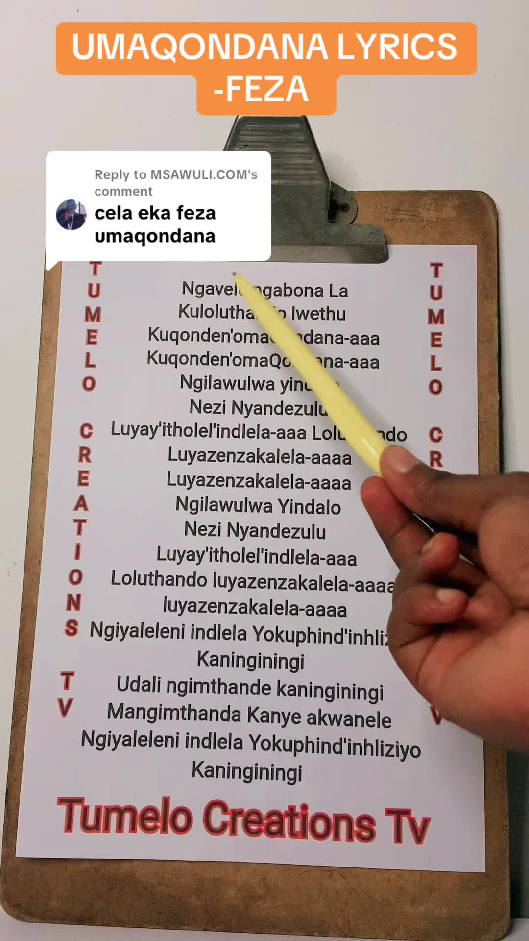 @Tumelo Creations TV 📺