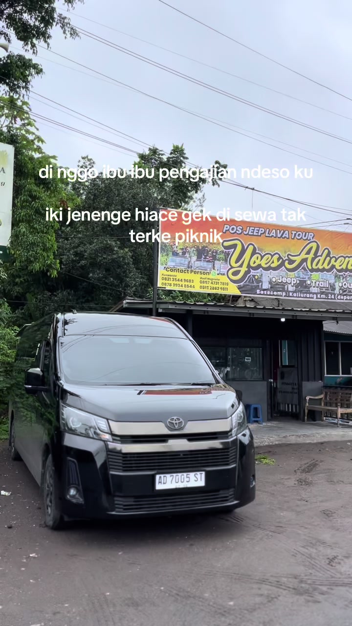 @SEWA HIACE SOLO RAYA