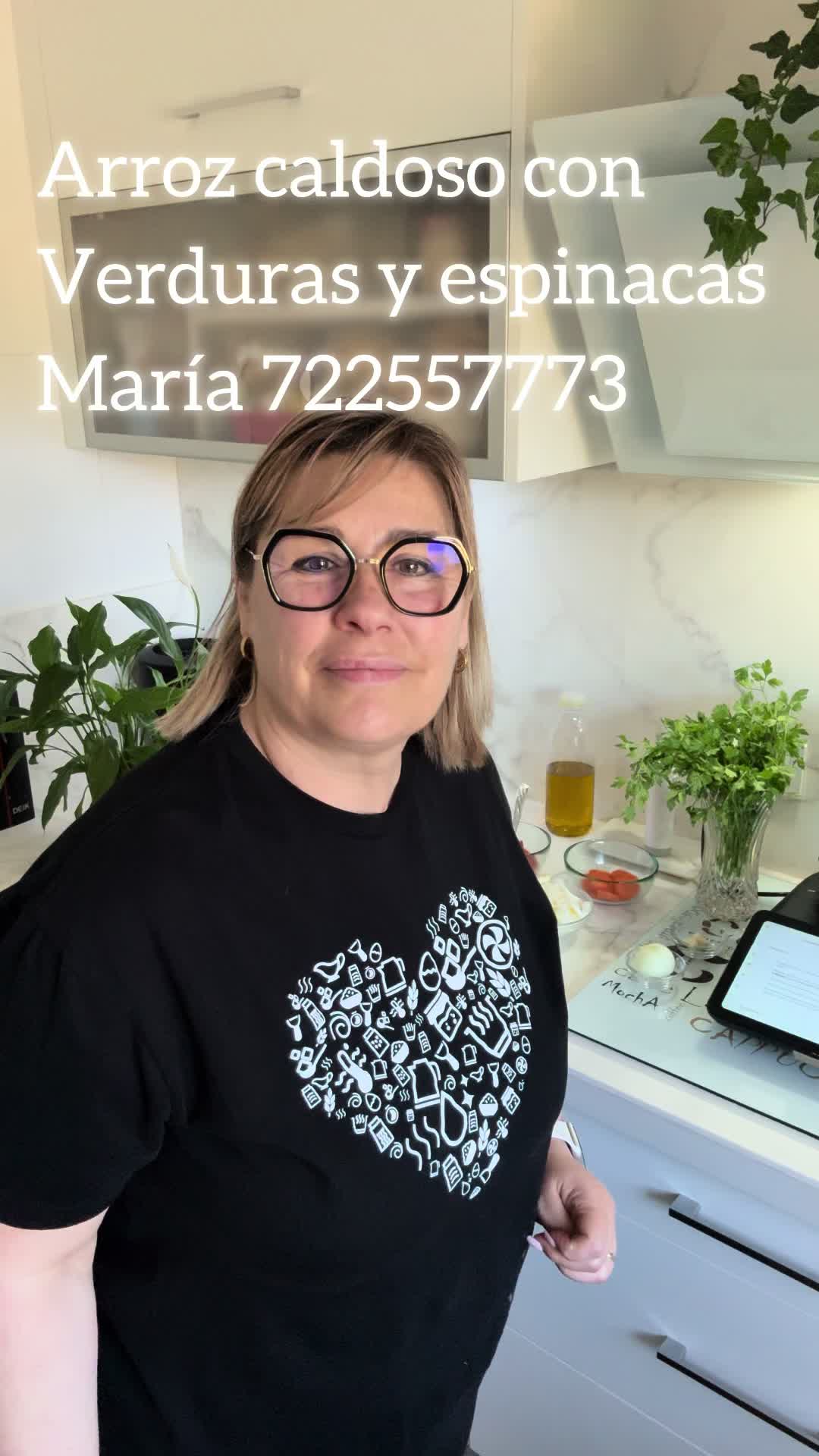 @María Esteve con Thermomix