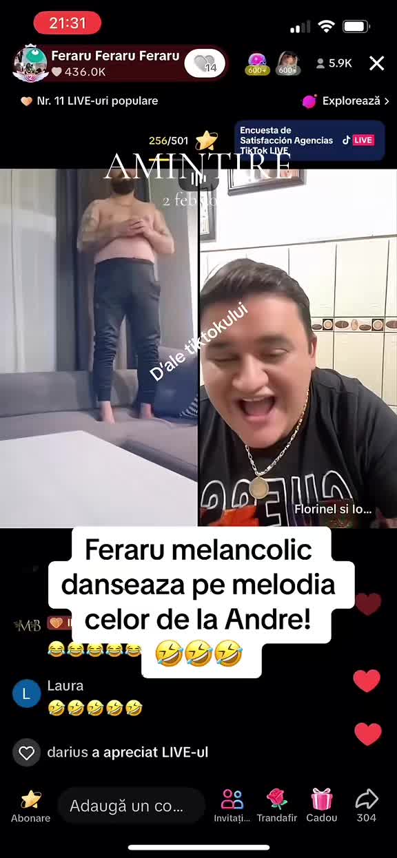 @D&rsquo;ale Tiktokului