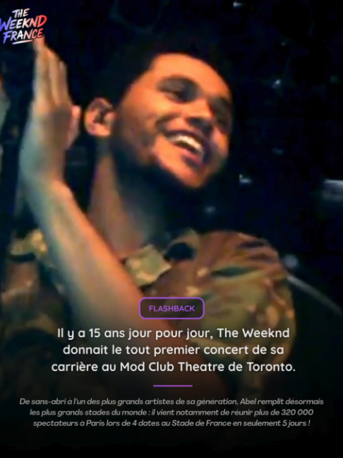 @The Weeknd France